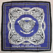 New fashional printed silk square scarf